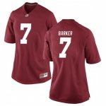 Women's Alabama Crimson Tide #7 Braxton Barker Crimson Game NCAA College Football Jersey 2403ILJS4